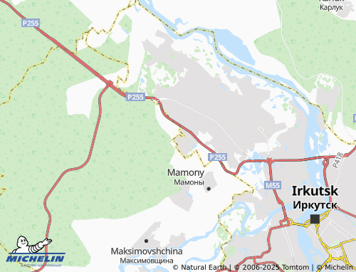 Kaart MICHELIN Yuzhnyy - ViaMichelin