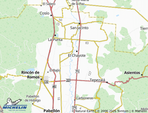 Mappa MICHELIN El Barranco - ViaMichelin