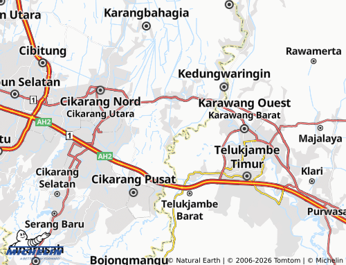 MICHELIN-Landkarte Cipayung - ViaMichelin