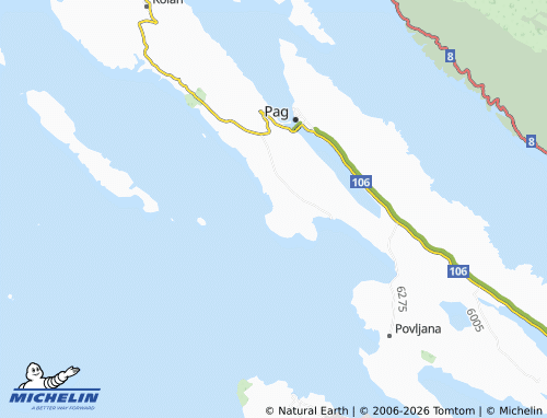 MICHELIN Proboj map - ViaMichelin