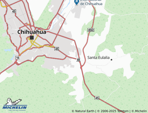 MICHELIN Las Garzas II Etapa map - ViaMichelin