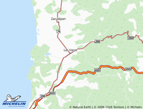 Carte MICHELIN Las Fuentes - ViaMichelin