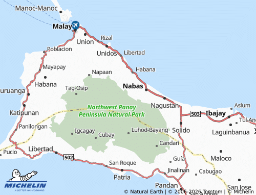 MICHELIN Laserna map - ViaMichelin