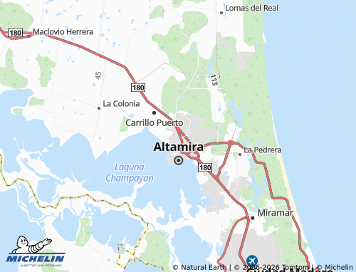 Mappa MICHELIN Campo Tamaulipas - ViaMichelin