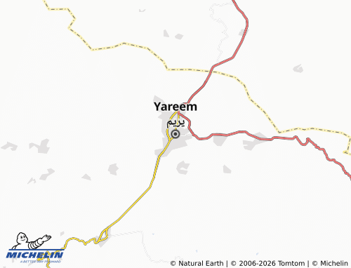 MICHELIN Yarim map - ViaMichelin