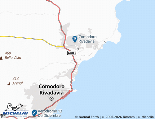 Mapa MICHELIN General Mosconi - ViaMichelin