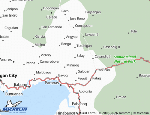 MICHELIN Salay map - ViaMichelin