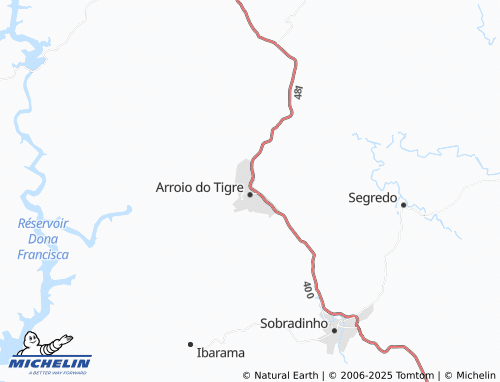 MICHELIN Bela Vista map - ViaMichelin