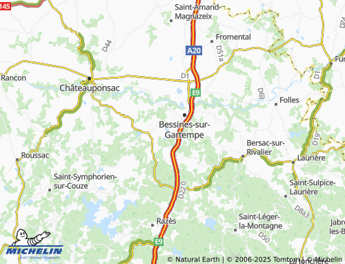 Carte MICHELIN La Lande - ViaMichelin