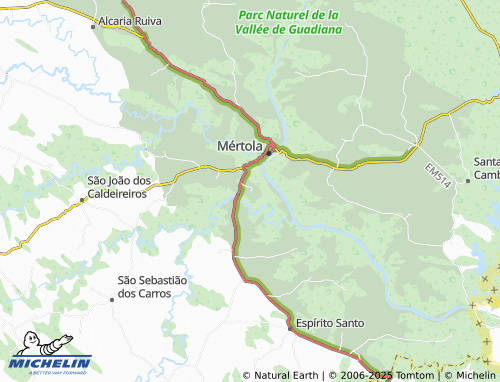 MICHELIN Neves map - ViaMichelin