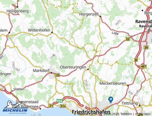MICHELIN Gangenweiler map - ViaMichelin