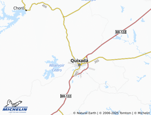 MICHELIN São João map - ViaMichelin