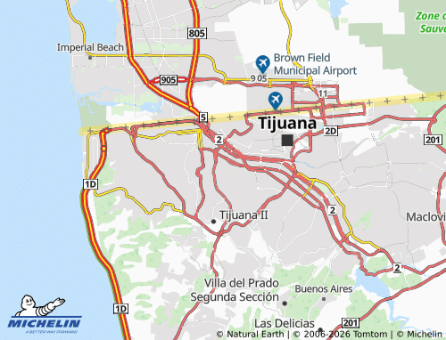 Mapa MICHELIN Cubillas Sur - ViaMichelin
