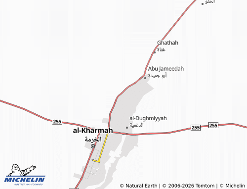 Carte MICHELIN al-Watah - ViaMichelin
