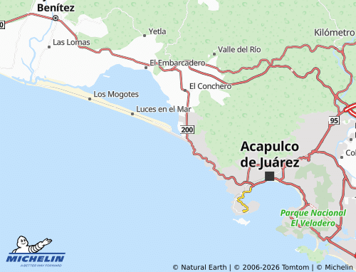 Mappa MICHELIN Fuerza Aérea - ViaMichelin