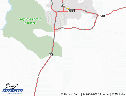 MICHELIN Kukau map - ViaMichelin