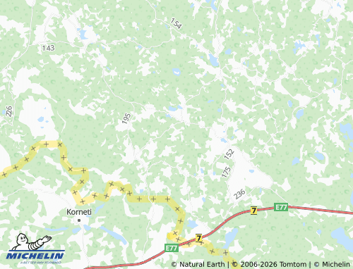 MICHELIN-Landkarte Vungi - ViaMichelin