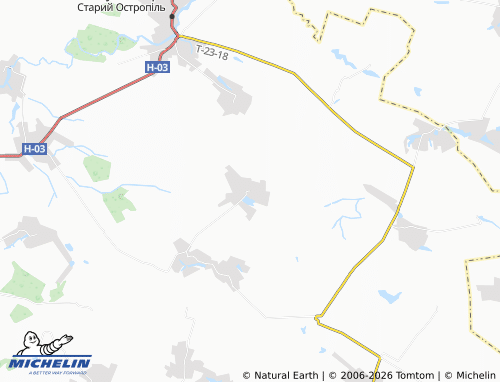 Carte MICHELIN Kharkivtsi - ViaMichelin