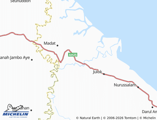 MICHELIN Matang Kumbang map - ViaMichelin