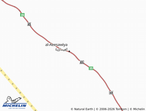 MICHELIN-Landkarte al-Bustan - ViaMichelin