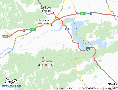 Mapa MICHELIN Edrevo - ViaMichelin
