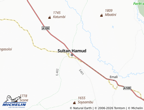Mappa MICHELIN Sultan Hamud - ViaMichelin