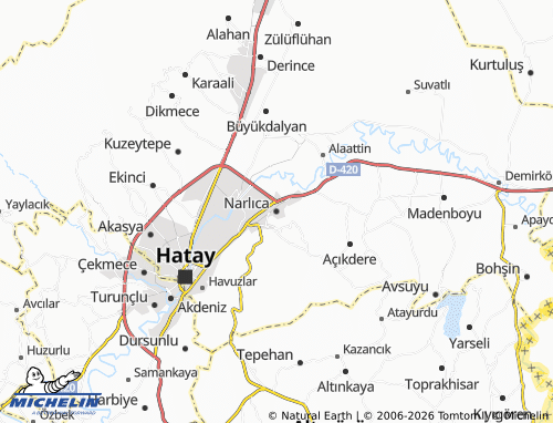 Mappa MICHELIN Narlıca - ViaMichelin