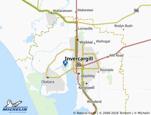 Mapa MICHELIN Avenal - ViaMichelin