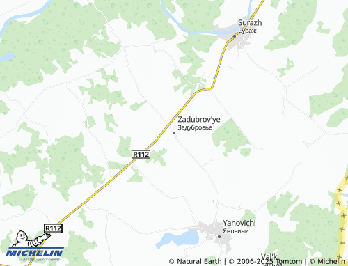 Carte MICHELIN Zadubrov'ye - ViaMichelin