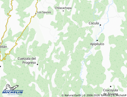 MICHELIN Tlaquilpa map - ViaMichelin