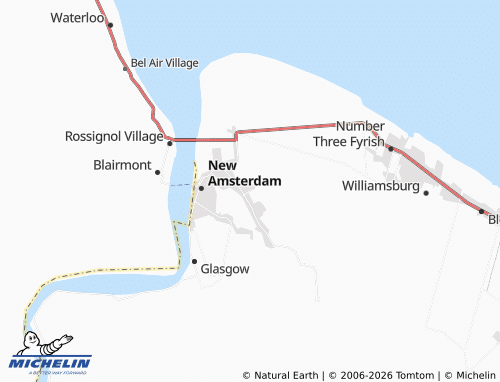 MICHELIN Cane Field map - ViaMichelin