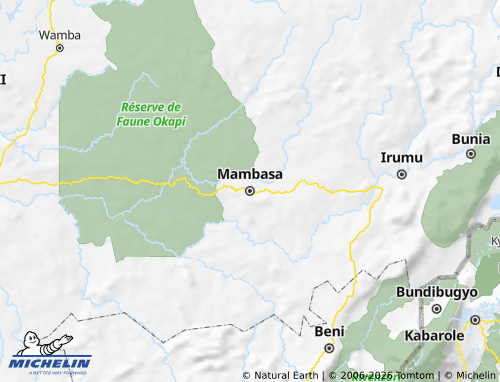 Mappa MICHELIN Mambasa - ViaMichelin