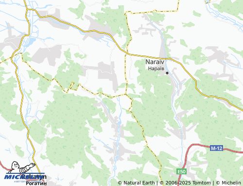 MICHELIN Rivna map - ViaMichelin