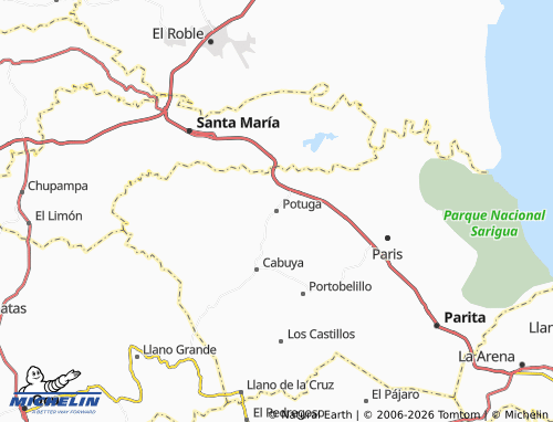 MICHELIN Potuga map - ViaMichelin