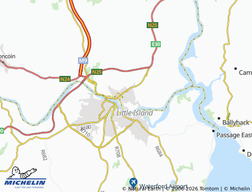 Mappa MICHELIN Abbeylands - ViaMichelin