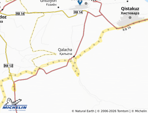 Mappa MICHELIN Qalacha - ViaMichelin