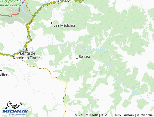 Mapa MICHELIN Benuza - ViaMichelin
