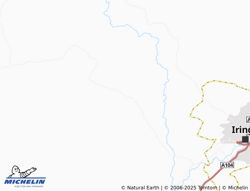 MICHELIN Nzihi map - ViaMichelin