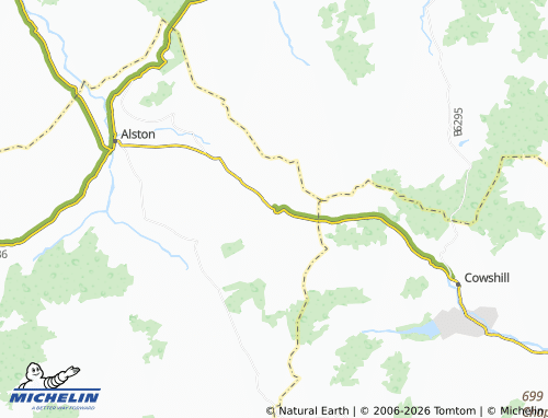 Carte MICHELIN Nenthead - ViaMichelin