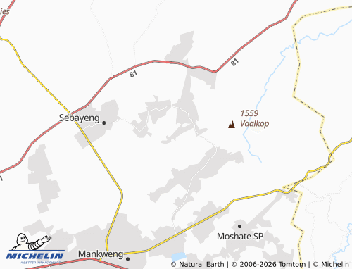 MICHELIN-Landkarte Mantheding B - ViaMichelin