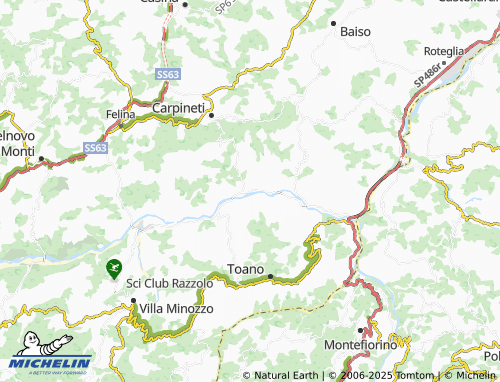 Mapa MICHELIN Colombaia Secchia - ViaMichelin