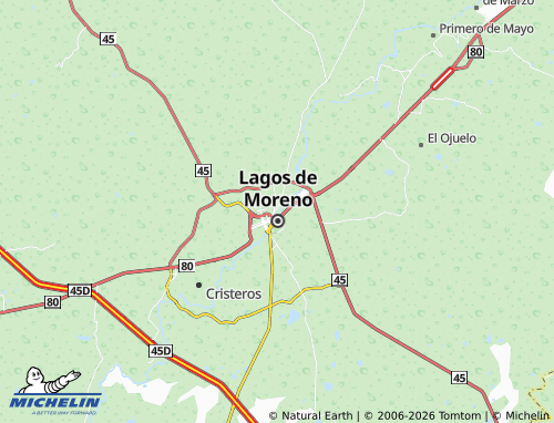 MICHELIN La Luz map - ViaMichelin