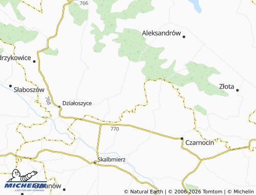 Carte MICHELIN Sudół - ViaMichelin