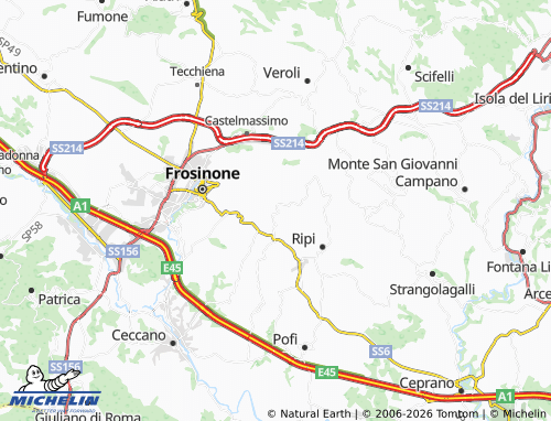 Mappa MICHELIN Torrice - ViaMichelin