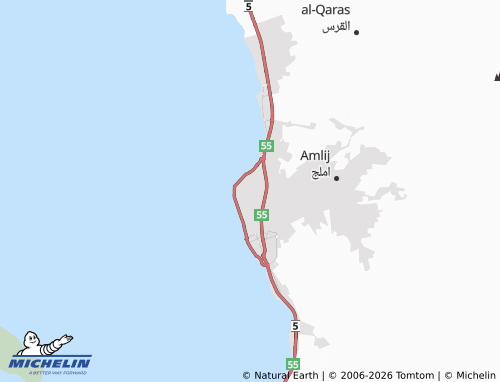Carte MICHELIN al-Daqm - ViaMichelin