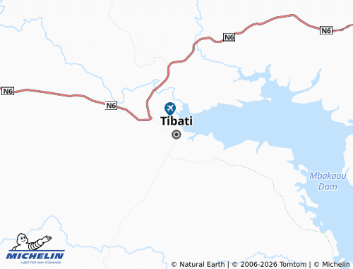 MICHELIN Tibati map - ViaMichelin