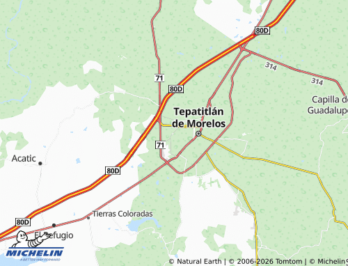 Mappa MICHELIN Loma Linda - ViaMichelin