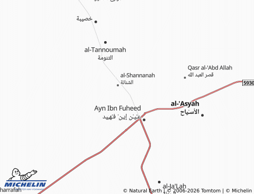 MICHELIN-Landkarte al-Salam - ViaMichelin