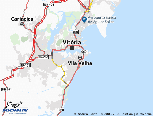 MICHELIN Ilha dos Aires map - ViaMichelin