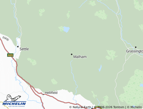 Carte MICHELIN Malham - ViaMichelin